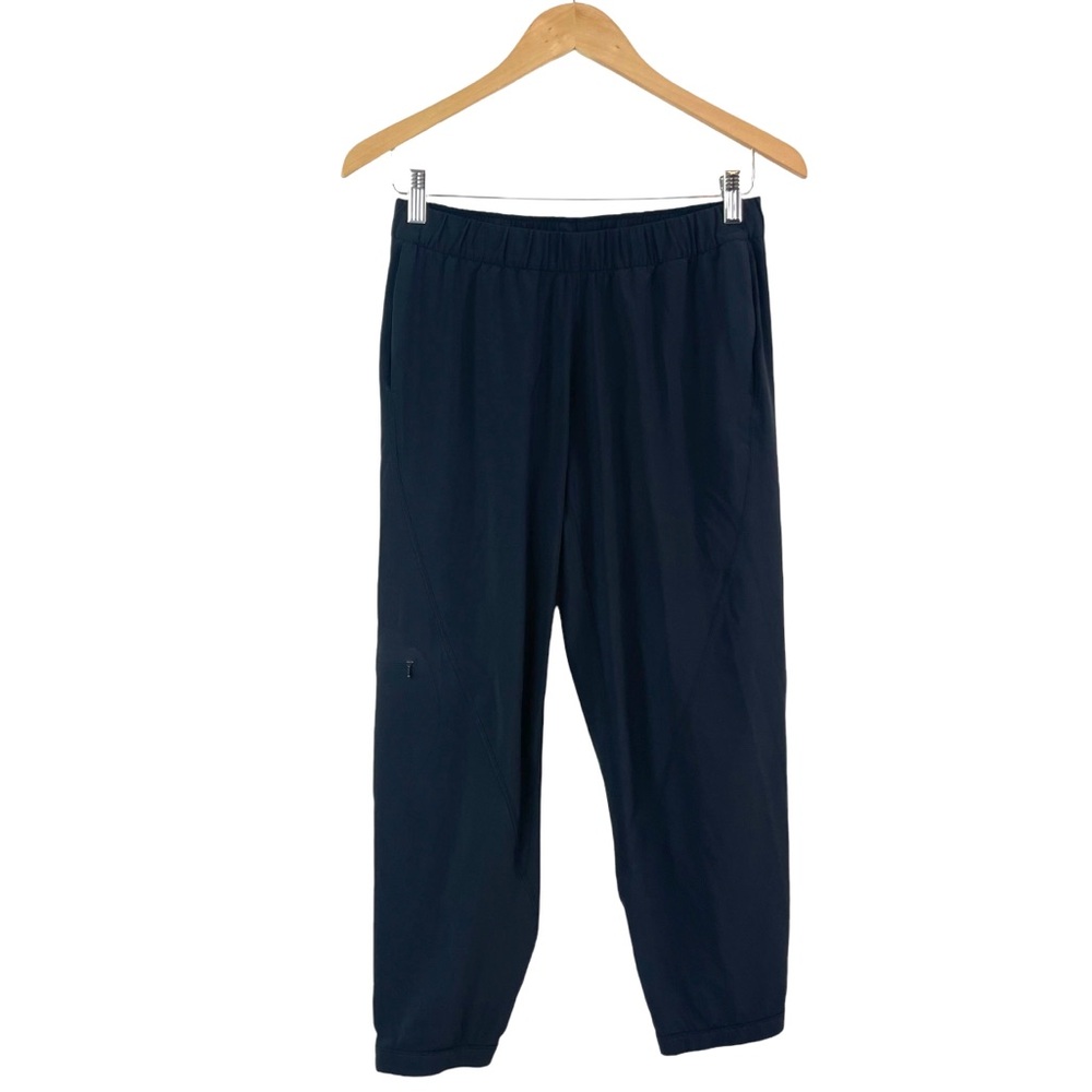 Outdoor Voices Black Pull-On Elastic Waist Jogger Tapered Track Pants Size Small